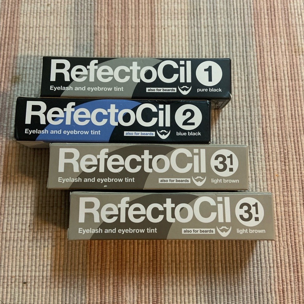 4 pcs - Eyebrow/Eyelash Tint Set - - as pictured.